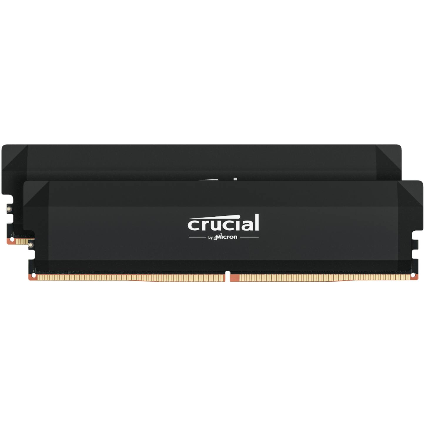 Crucial Pro OC 64GB (2x32GB) DDR5 PC5-48000C40 6400MHz UDIMM Dual Channel Kit - Black