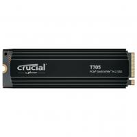 Crucial T705 2TB NVMe PCIe Gen5 M.2 Solid State Drive with Heatsink