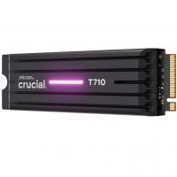 Crucial T710 1TB NVMe PCIe 5.0 M.2 Solid State Drive with Heatsink