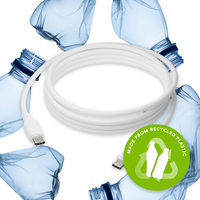 dbramante1928 re-charge Pro - Cable 2.5m USB-C to USB-C 100W -W