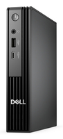 DELL Pro QCM1250 Intel® Core™ i3 i3-14100T 8 GB DDR5-SDRAM 512 GB SSD Windows 11 Pro Micro PC Mini PC Black