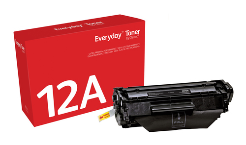 Everyday Black Toner compatible with HP Q2612A/ CRG-104/ FX-9/ CRG-103