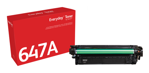 Everyday ™ Black Toner by Xerox compatible with HP 647A (CE260A), Standard capacity