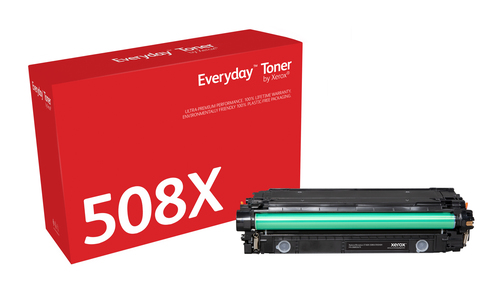 Everyday Black Toner compatible with HP CF360X/ CRG-040HBK