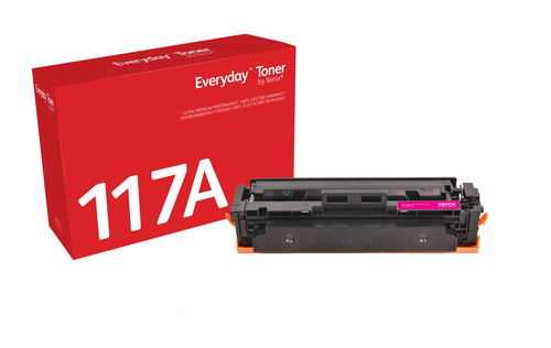 Everyday Magenta Toner compatible with HP 117A (W2073A), Standard Yield