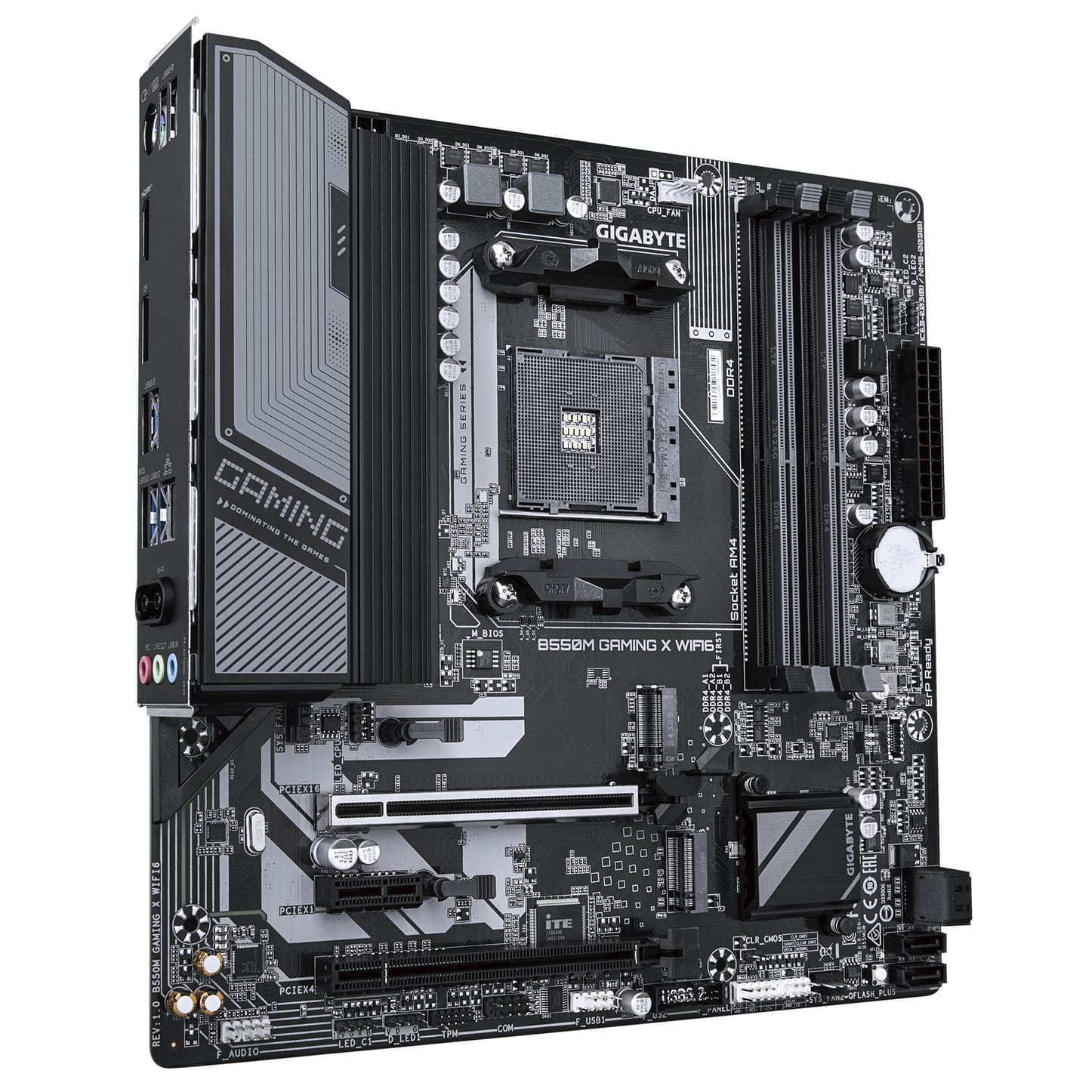 Gigabyte B550M GAMING X WIFI6 (Socket AM4) DDR4 Micro-ATX Motherboard