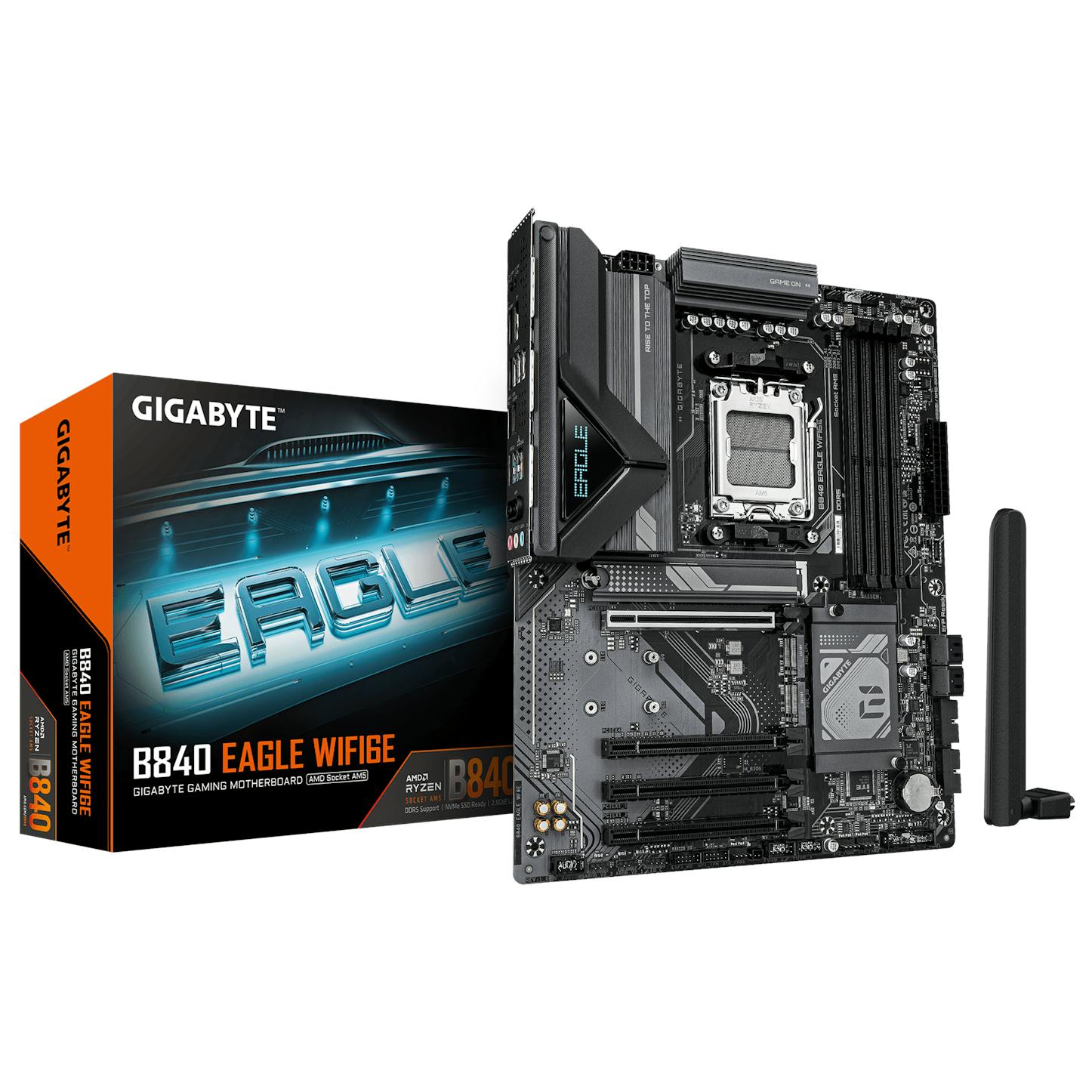 Gigabyte B840 EAGLE WIFI6E (Socket AM5) DDR5 ATX Motherboard