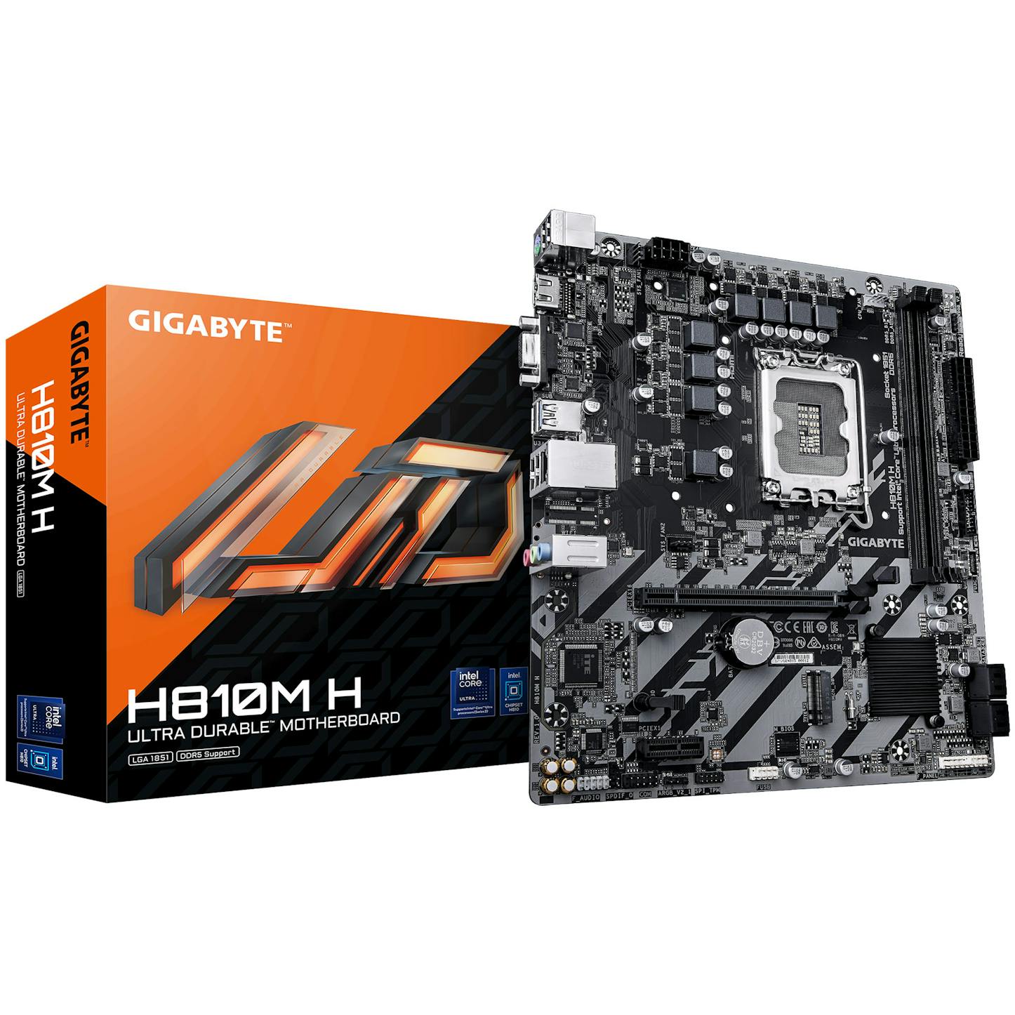 Gigabyte H810M H (LGA1851) DDR5 Micro-ATX Motherboard