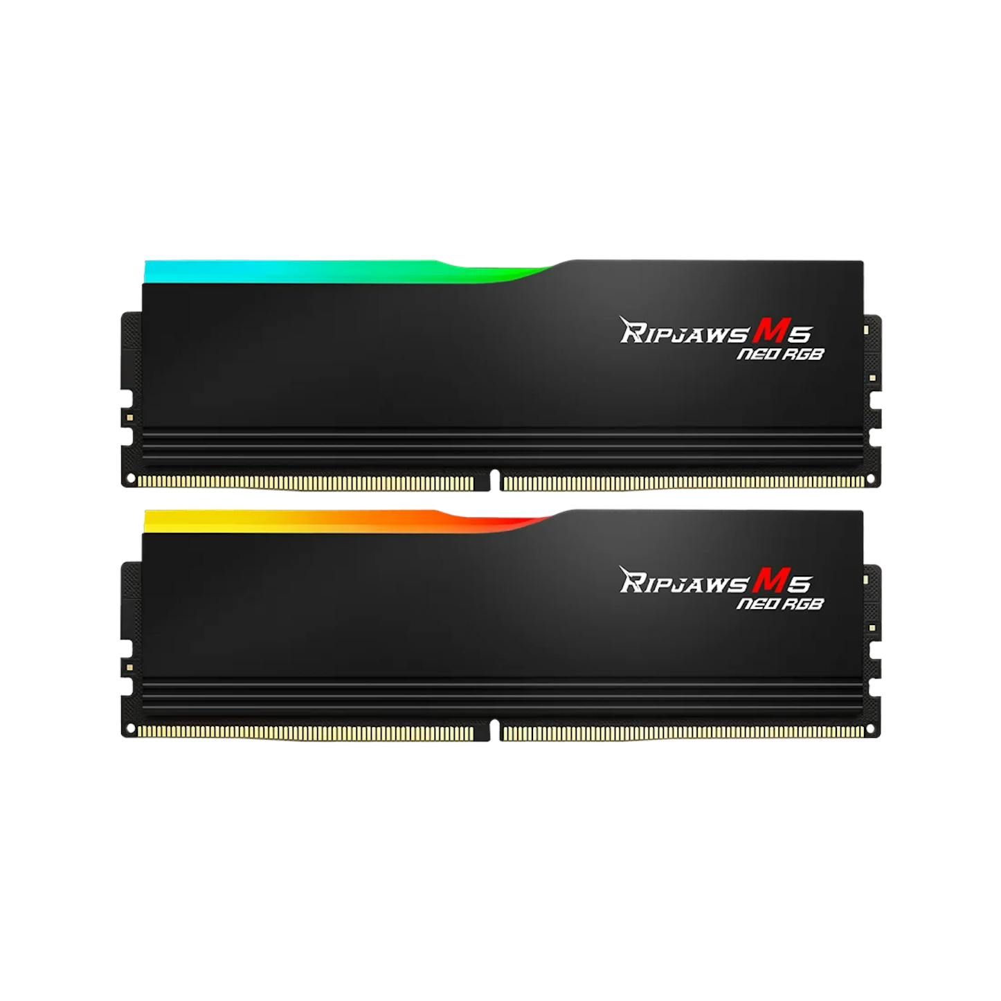 G.Skill Ripjaws M5 NEO RGB EXPO 64GB (2x32GB) DDR5 PC5-48000C28 6000MHz Dual Channel Kit - Black