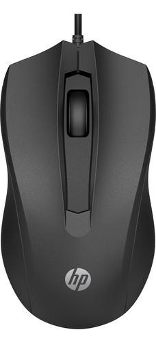 HP 105 Black Wired Mouse