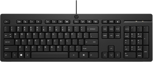 HP 125 G2 USB Wired Keyboard