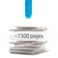 HP 307A Cyan Original LaserJet Toner Cartridge