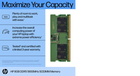 HP 8GB DDR5 5600 SODIMM Memory