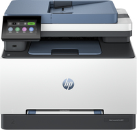 HP Color LaserJet Pro MFP 3302fdn, Color, Printer for Small medium business, Print, copy, scan, fax, Print from phone or tablet; Automatic document feeder; Two-sided printing; Scan to email; Scan to PDF; Fax; Front USB flash drive port; Touchscreen; Terra