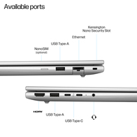 HP EliteBook 6 G1a 14 inch Notebook Next Gen AI PC Copilot+ PC Laptop 512 GB SSD Wi-Fi 6E (802.11ax) Windows 11 Pro