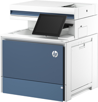 HP LaserJet Color Enterprise MFP 5800dn Printer, Color, Printer for Print, copy, scan, fax (optional), Automatic document feeder; Optional high-capacity trays; Touchscreen; TerraJet cartridge
