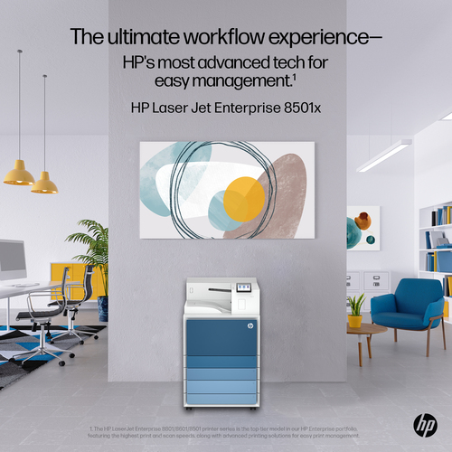 HP LaserJet Enterprise 8501x Black and white Printer
