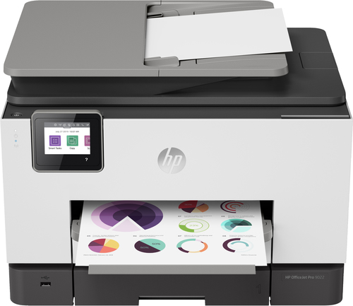 HP OfficeJet Pro 9022 All-in-one wireless printer Print,Scan,Copy from your phone, Instant Ink ready & voice activated (works with Alexa and Google Assistant)