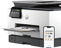 HP OfficeJet Pro 9130b All-in-One Printer, Color, Printer for Small medium business, Print, copy, scan, fax, Wireless; Print from phone or tablet; Automatic document feeder; Two-sided printing; Two-sided scanning; Scan to email; Scan to pdf; Fax; Front US