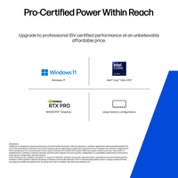 HP Zbook X G1i Mobile Workstation Intel Core Ultra 7 265H 40.6 cm (16