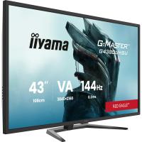 iiyama G-Master G4380UHSU-B2 Red Eagle 43" VA 3840x2160 144Hz 0.3ms Adaptive Sync Widescreen Gaming Monitor