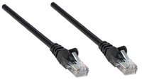 Intellinet Network Patch Cable, Cat5e, 5m, Black, CCA, U/UTP, PVC, RJ45, Gold Plated Contacts, Snagless, Booted, Lifetime Warranty, Polybag