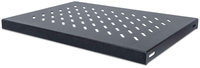 Intellinet 19" Fixed Shelf, 1U, 345mm Depth, Max 50kg, Black