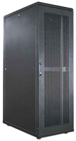 Intellinet Network Cabinet, Free Standing (Standard), 42U, Usable Depth 123 to 773mm/Width 703mm, Black, Flatpack, Max 1500kg, Server Rack, IP20 rated, 19