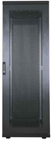 Intellinet Network Cabinet, Free Standing (Standard), 42U, Usable Depth 123 to 773mm/Width 703mm, Black, Flatpack, Max 1500kg, Server Rack, IP20 rated, 19