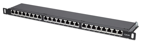 Intellinet Patch Panel, Cat6a, FTP, 24-Port, 19