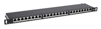 Intellinet Patch Panel, Cat6a, FTP, 24-Port, 19