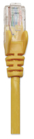 Intellinet Network Patch Cable, Cat5e, 3m, Yellow, CCA, U/UTP, PVC, RJ45, Gold Plated Contacts, Snagless, Booted, Lifetime Warranty, Polybag