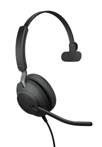 Jabra Evolve2 40 SE Headset Wired Head-band Office/Call center USB Type-C / USB Type-A Black
