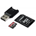Kingston 128GB Canvas React Plus Micro SD (SDXC) Card UHS-II, U3, V90, A1, 285MB/s R, 165MB/s W