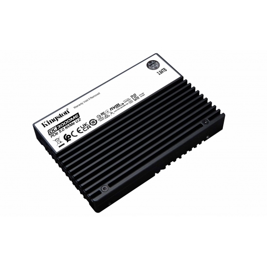 3.84TB (3840GB) Kingston DC3000ME 2.5 Inch NVMe SSD - U.2, PCIe Gen5 x4, 14000MB/s R, 5800MB/s W
