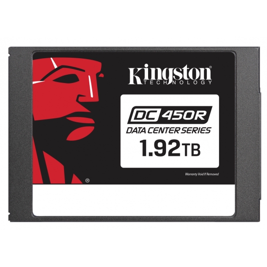Kingston 1.92TB (1920GB) DC450R SSD 2.5 Inch 7mm, SATA 3.0 (6Gb/s), 3D TLC, 560MB/s R, 530MB/s W