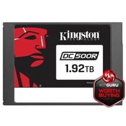 Kingston 1.92TB (1920GB) DC500R SSD 2.5 Inch 7mm, SATA 3.0 (6Gb/s), 555MB/s R, 525MB/s W