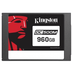 Kingston 960GB DC500M SSD 2.5 Inch 7mm, SATA 3.0 (6Gb/s), 555MB/s R, 520MB/s W