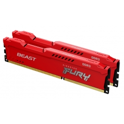 Kingston Fury Beast KF316C10BRK2/16 16GB (8GB x2) DDR3 1600Mhz Non ECC DIMM