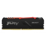 Kingston Fury Beast RGB KF426C16BBAK2/16 16GB (8GB x2) DDR4 2666Mhz Non ECC DIMM