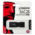 Kingston 16GB USB 3.0 DataTraveler DT100 G3 Memory Stick Flash Drive