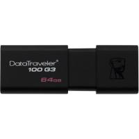 Kingston 64GB USB 3.0 DataTraveler Flash Drive, USB 3.0, 100MB/s 3-Pack