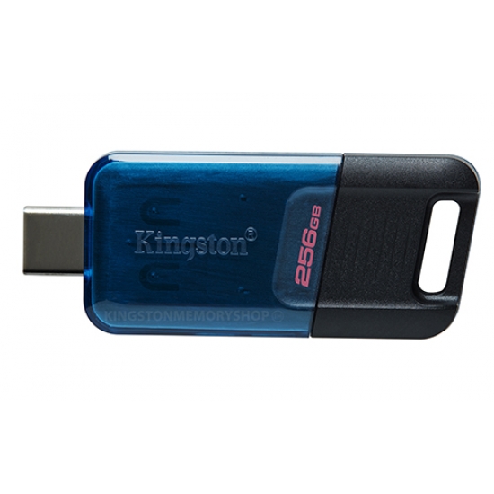 Kingston 256GB DataTraveler DT80M Type-C Flash Drive USB 3.2, Gen1, 200MB/s