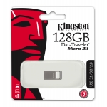 Kingston 128GB DataTraveler Micro Flash Drive USB 3.1, Gen1, 100MB/s