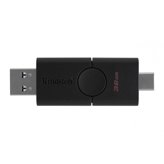 Kingston 32GB DataTraveler Duo Type-A/C Flash Drive USB 3.2, Gen1