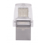 Kingston 128GB DataTraveler MicroDuo Flash Drive USB 3.1, Gen1, 100MB/s