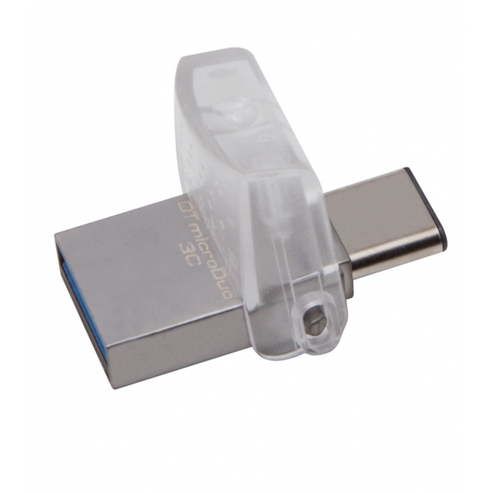 Kingston 32GB DataTraveler MicroDuo Flash Drive USB 3.1, Gen1, 100MB/s