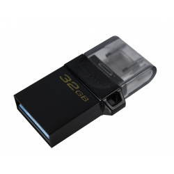 Kingston 32GB DataTraveler MicroDuo Flash Drive USB 3.2, Gen1, 80MB/s