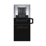 Kingston 32GB DataTraveler MicroDuo Flash Drive USB 3.2, Gen1, 80MB/s