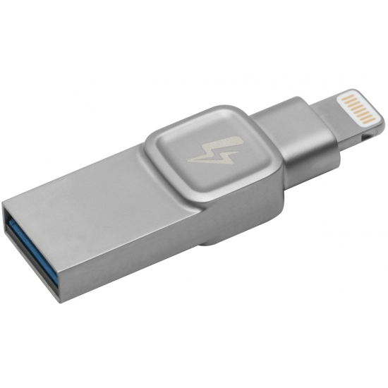 Kingston 64GB DataTraveler Bolt Duo USB 3.0 Lightning Flash Drive